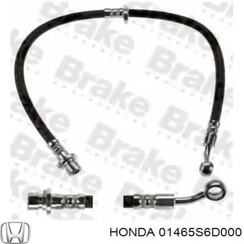 Шланг тормозной передний левый 01465S5TE00 Honda