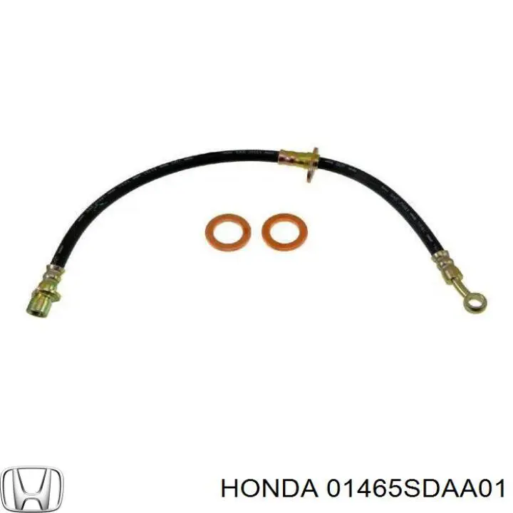 Купить 01465SDAA01 Honda Шланг тормозной передний левый