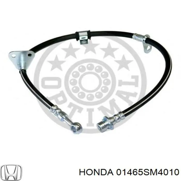 Tubo flexible de frenos delantero izquierdo 01465SM4010 Honda