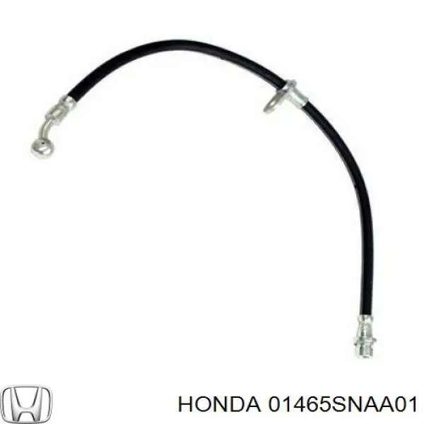 Купить 01465SNAA01 Honda Шланг тормозной передний левый