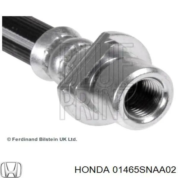 01465SNAA02 Honda Шланг тормозной левый передний