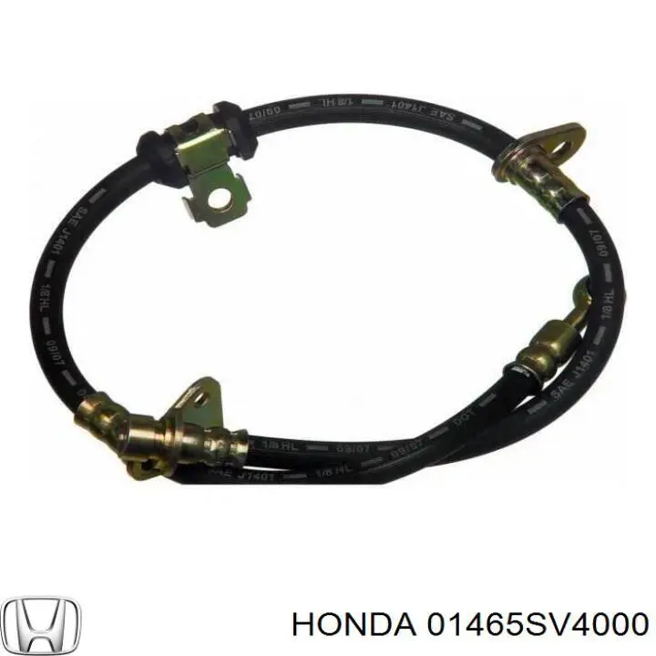 01465SV4000 Honda шланг тормозной передний левый