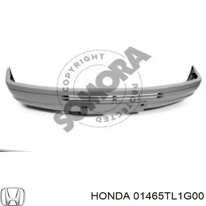01465TL1G00 Honda Шланг тормозной левый передний