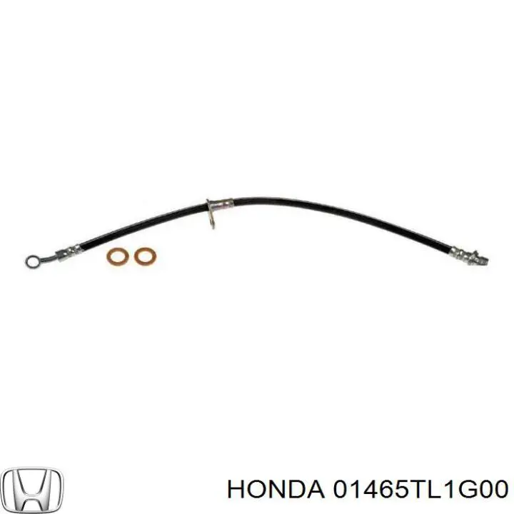 Шланг тормозной передний левый Honda 01465TL1G00