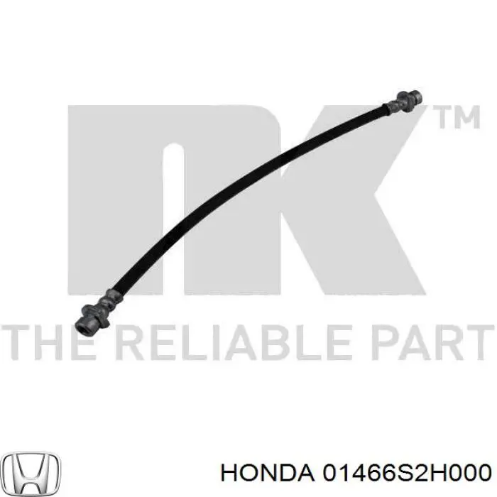 Тормозной шланг задний Honda 01466S2H000 цена, от 12.38 USD