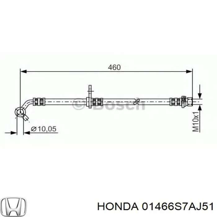 01466S7AJ51 Honda