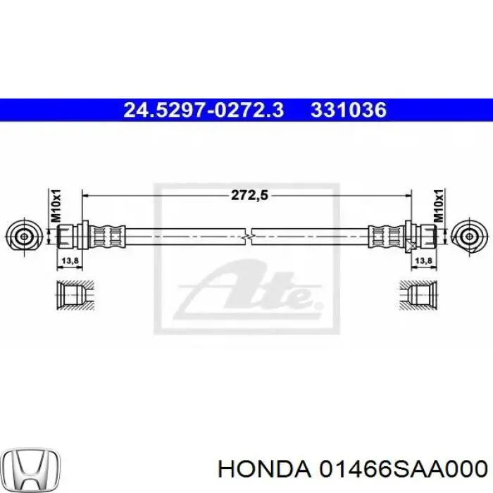 01466SAA000 Honda