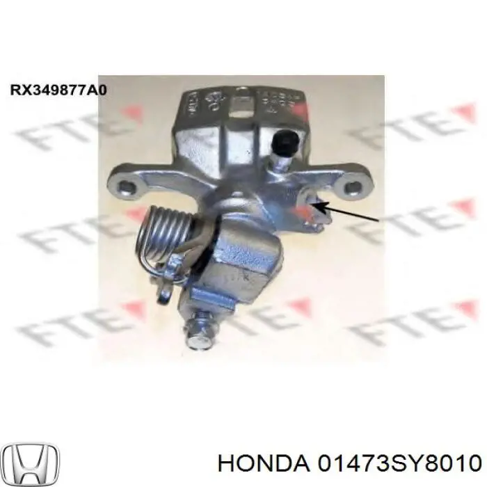 Ремкомплект суппортов Honda 01473SY8010 цена, от 9.30 USD