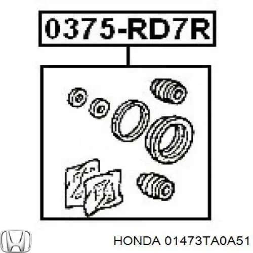  01473TA0A51 Honda