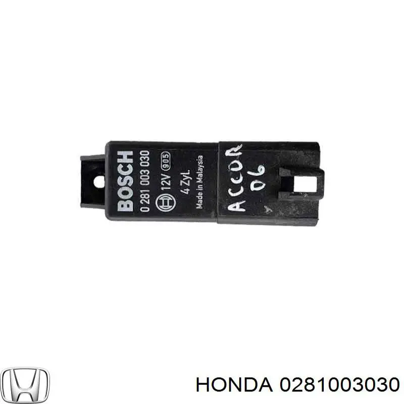 Купить 0281003030 Honda Реле свечей накала