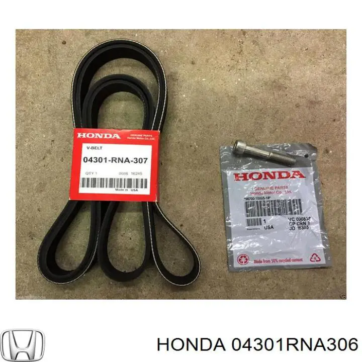 Клиновый ремень Honda 04301RNA306 цена, от 23.55 USD