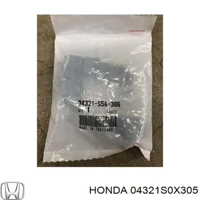  04321S0X305 Honda