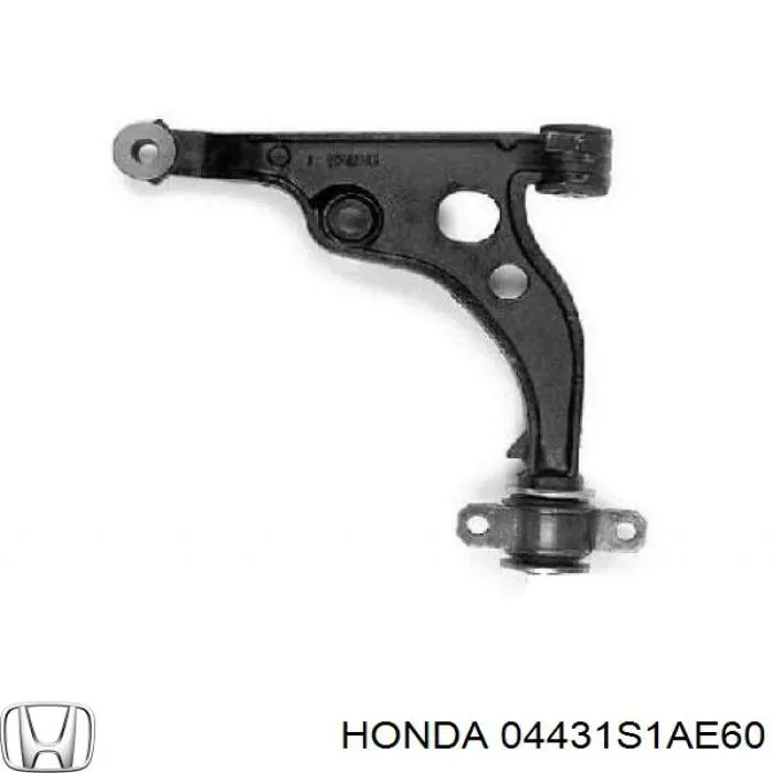 Купить 04431S1AE60 Honda Задние барабанные тормозные колодки