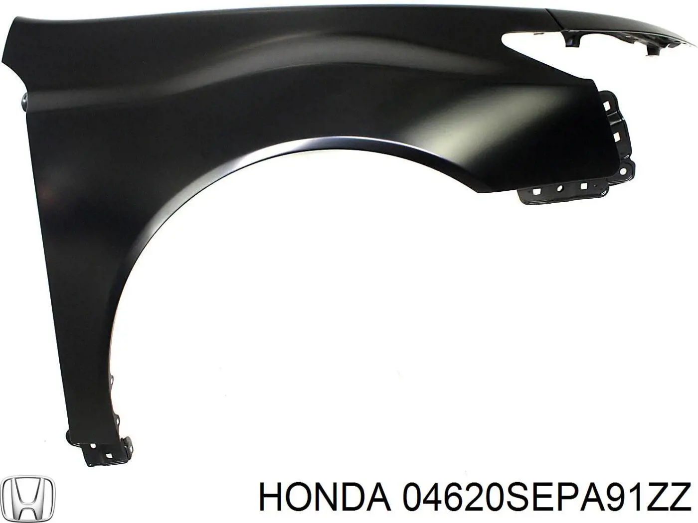 Guardabarros delantero derecho 04620SEPA91ZZ Honda/Acura