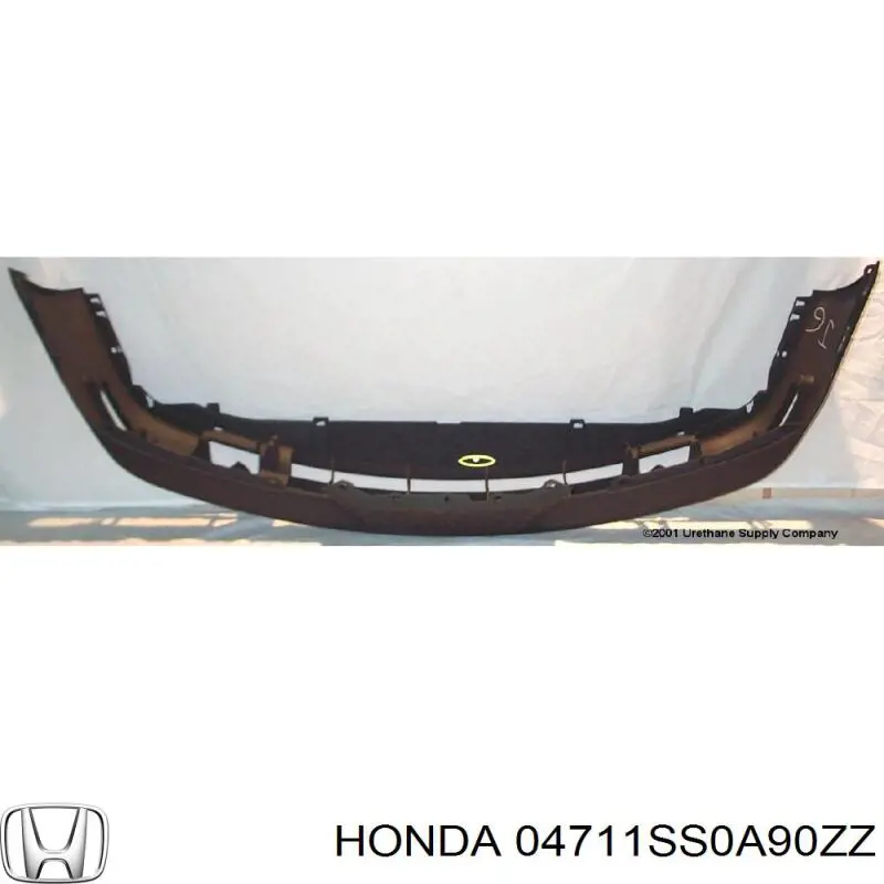 Передний бампер на Honda Prelude  
