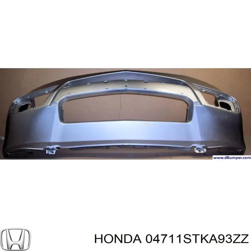 04711STKA93ZZ Honda Бампер передний в сборе