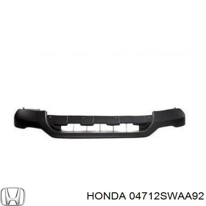 Бампер передний, нижняя часть Honda 04712SWAA92