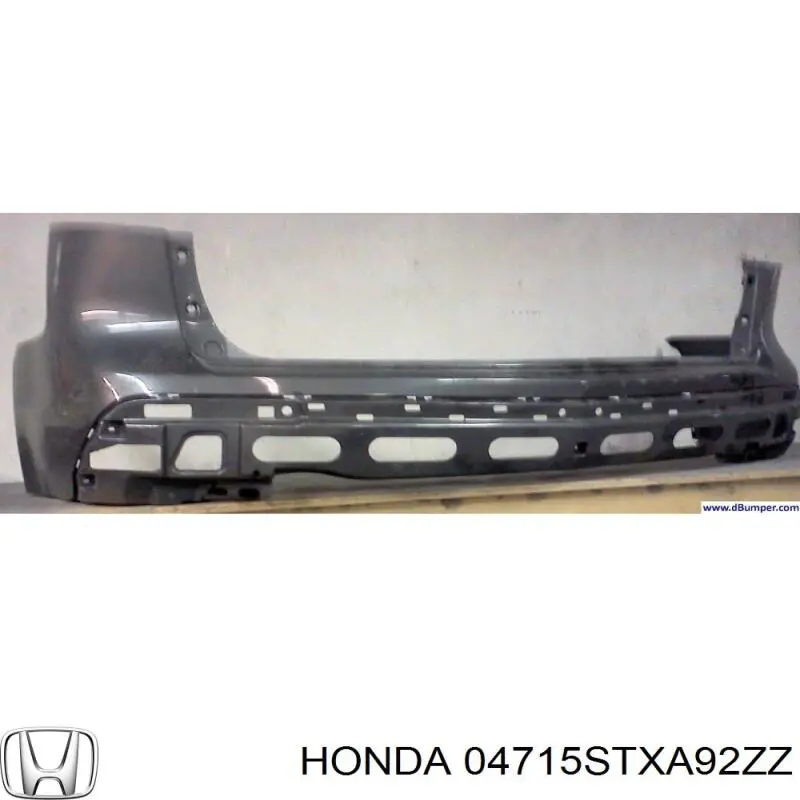 Задний бампер на Acura MDX II Restyling YD2
