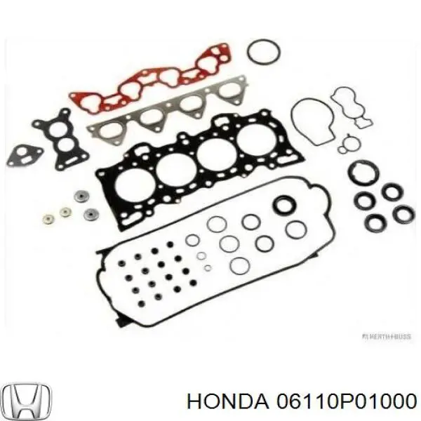 Комплект прокладок двигателя верхний на Honda Civic V 