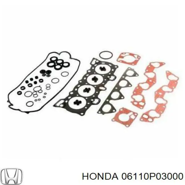 Комплект прокладок двигателя верхний на Honda City EG