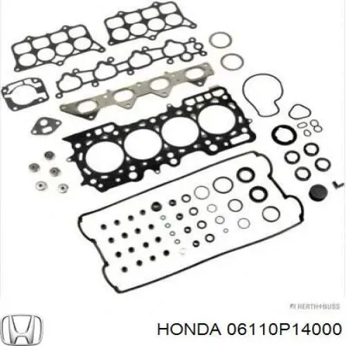 Комплект прокладок двигателя верхний на Honda Accord V 
