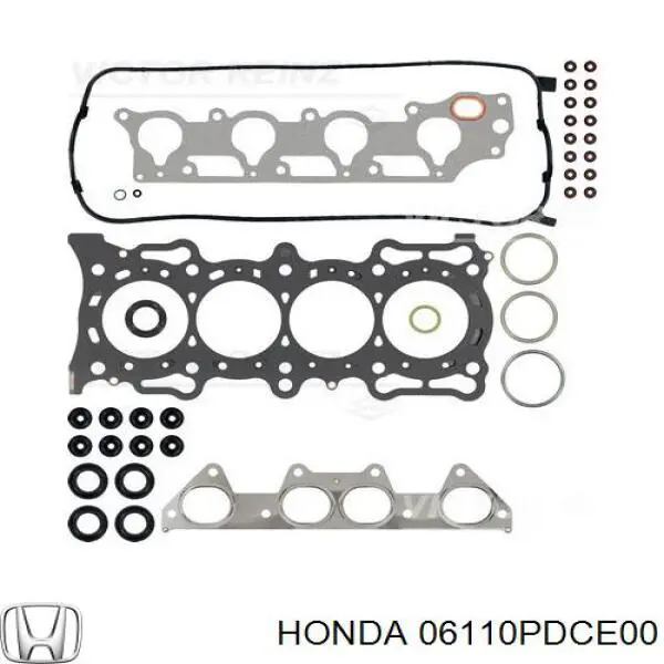 06110PDCE00 Honda Комплект прокладок двигателя верхний