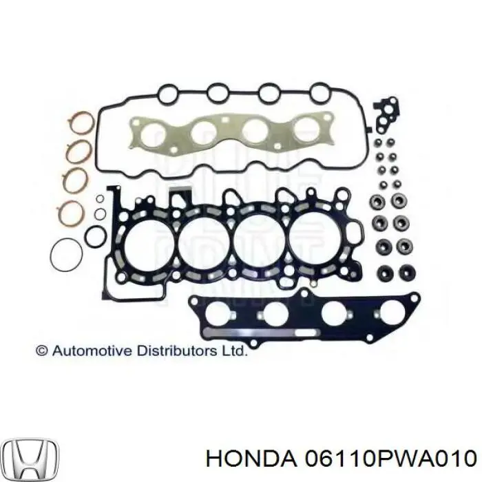 Комплект прокладок двигателя верхний на Honda Jazz GD