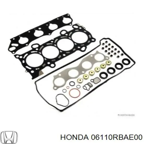 Комплект прокладок двигателя верхний на Honda Accord VII 