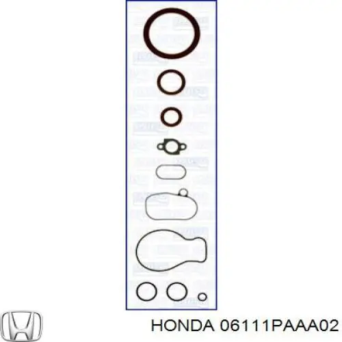 Комплект прокладок двигателя нижний на Honda Shuttle I 