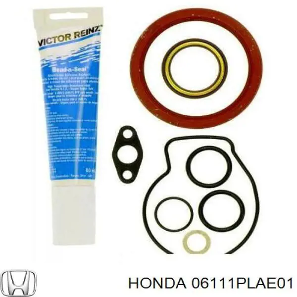 Комплект прокладок двигателя нижний на Honda Civic VII 