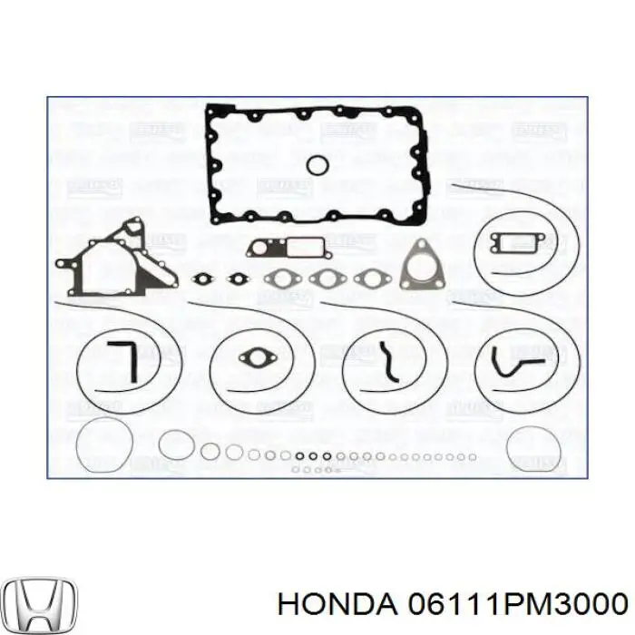 Купить 06111PM3000 Honda Полный комплект прокладок