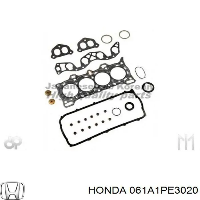 Комплект прокладок двигателя верхний на Honda Civic III 