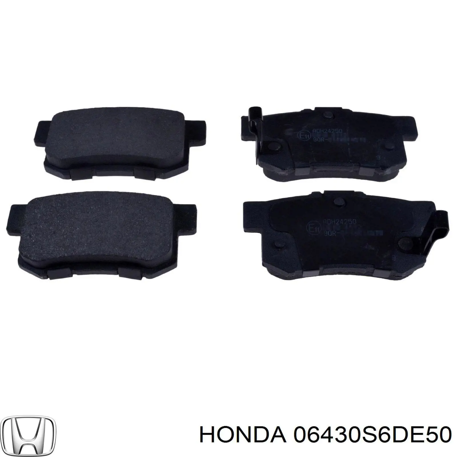 Колодки дисковые  Honda 06430S6DE50 цена, от 17.03 USD
