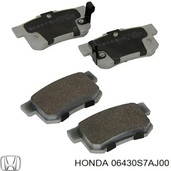 Колодки дисковые  Honda 06430S7AJ00 цена, от 17.03 USD