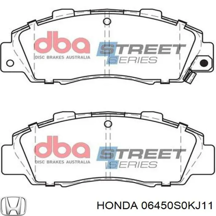 Колодки Honda 06450S0KJ11 цена, от 19.86 USD