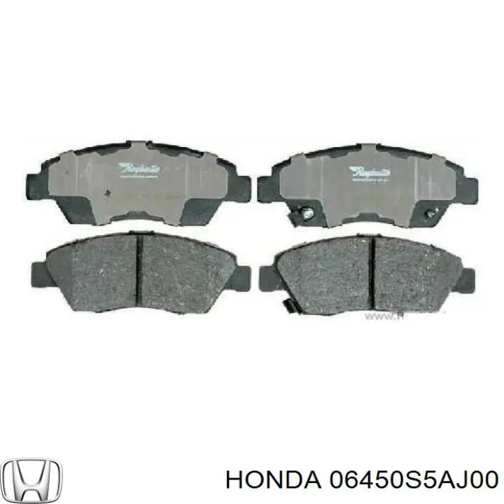 06450S5AJ00 Honda Колодки передние