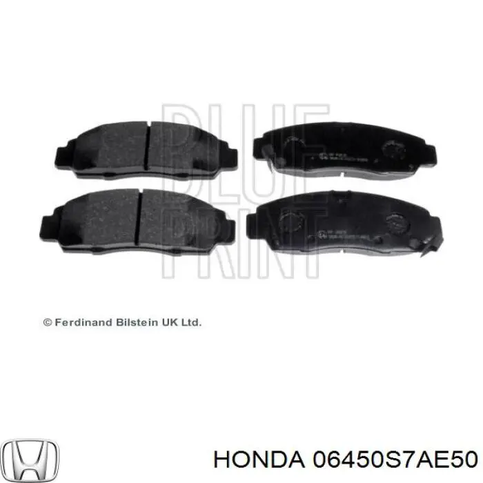 Колодки Honda 06450S7AE50 цена, от 22.56 USD