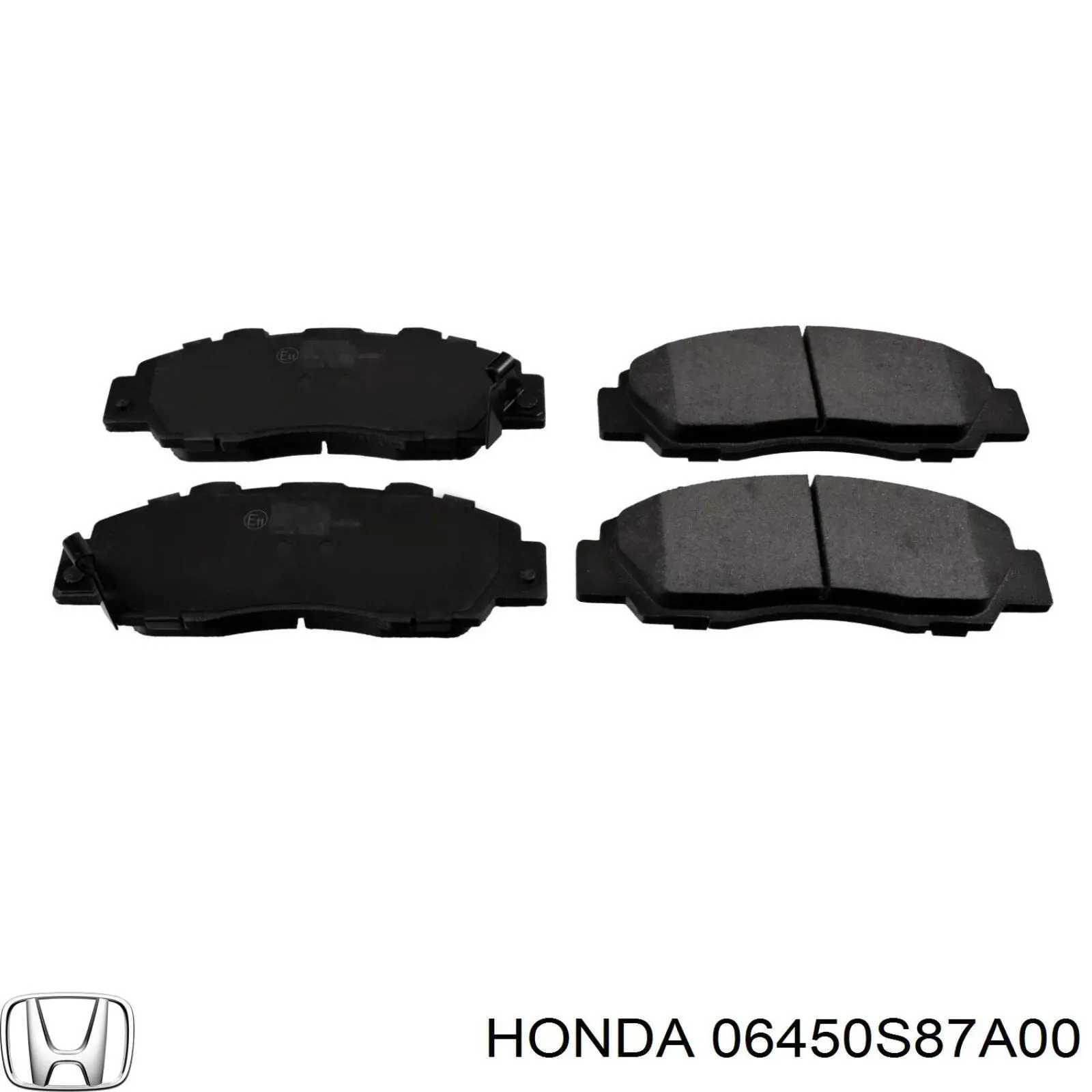 06450S87A00 Honda передние тормозные колодки