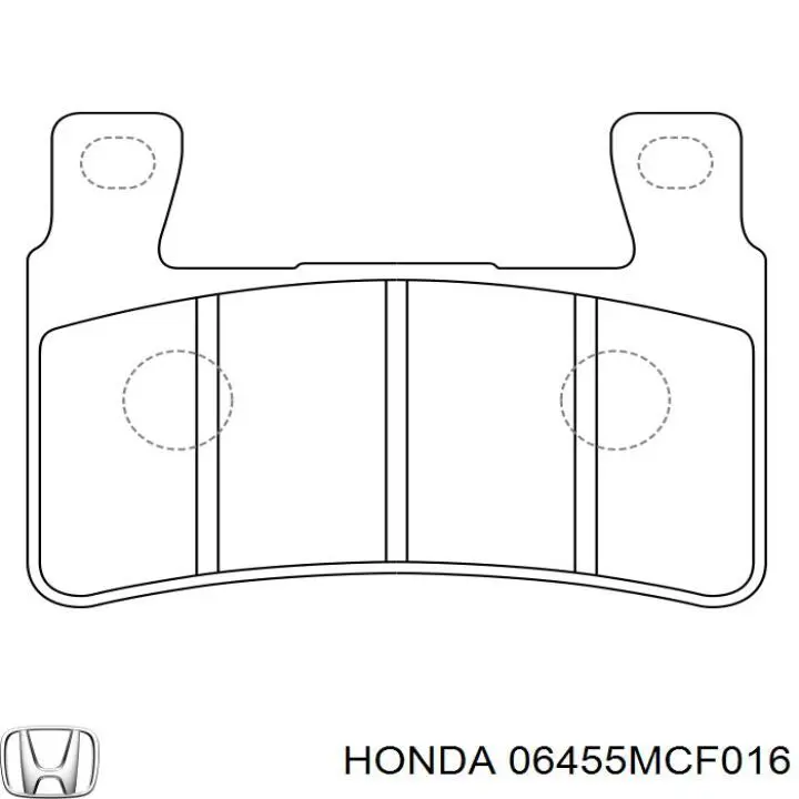  06455MCF016 Honda