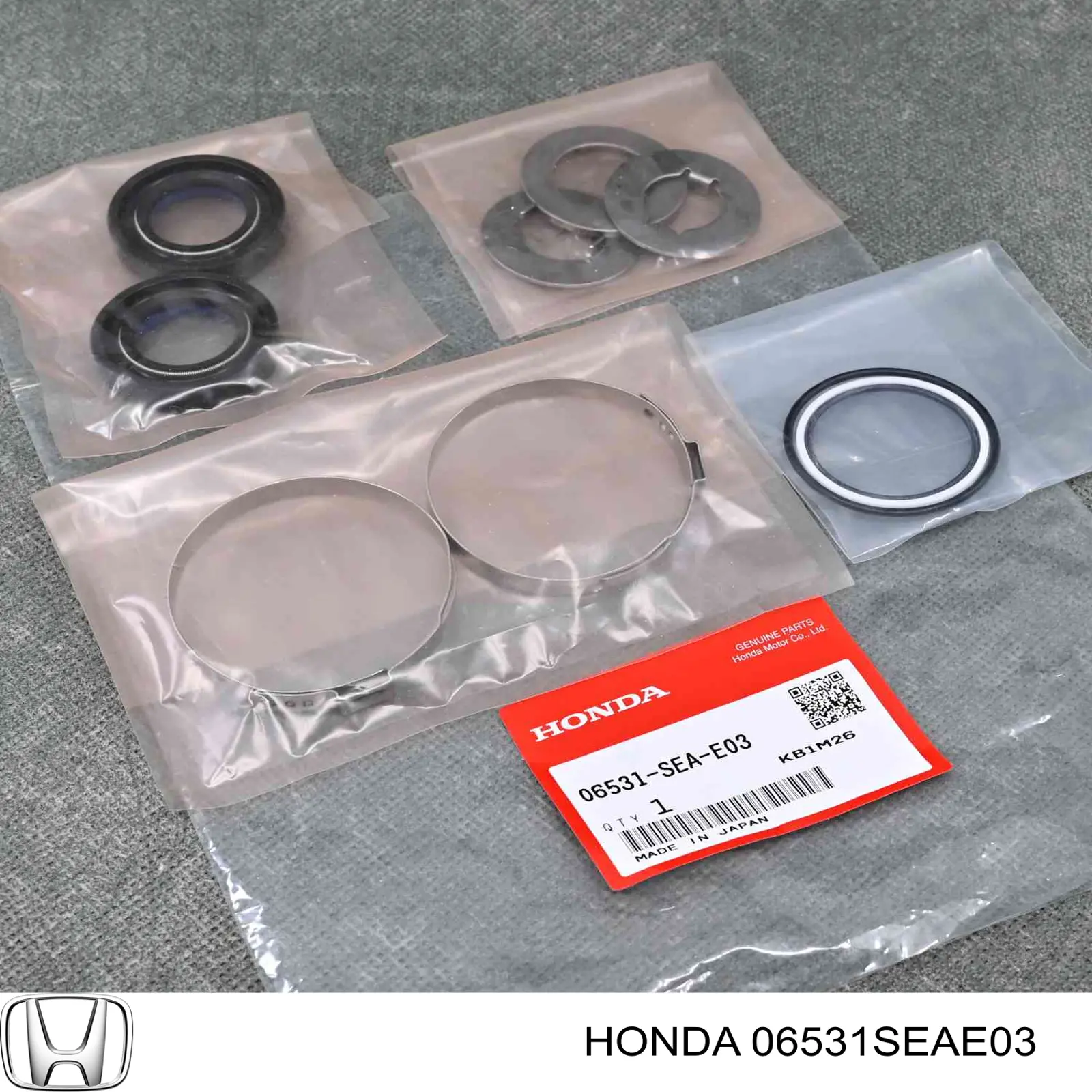 Ремкомплект рулевой рейки (механизма), (ком-кт уплотнений) Honda 06531SEAE03