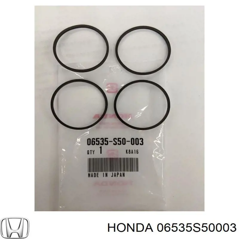 06535S50003 Honda сальник вертикального вала рулевой рейки, комплект
