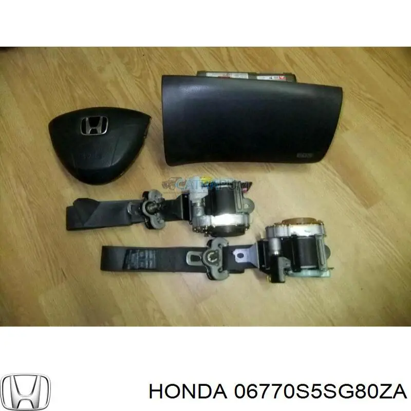 06770S5SG80ZA Honda подушка безопасности (airbag водительская)