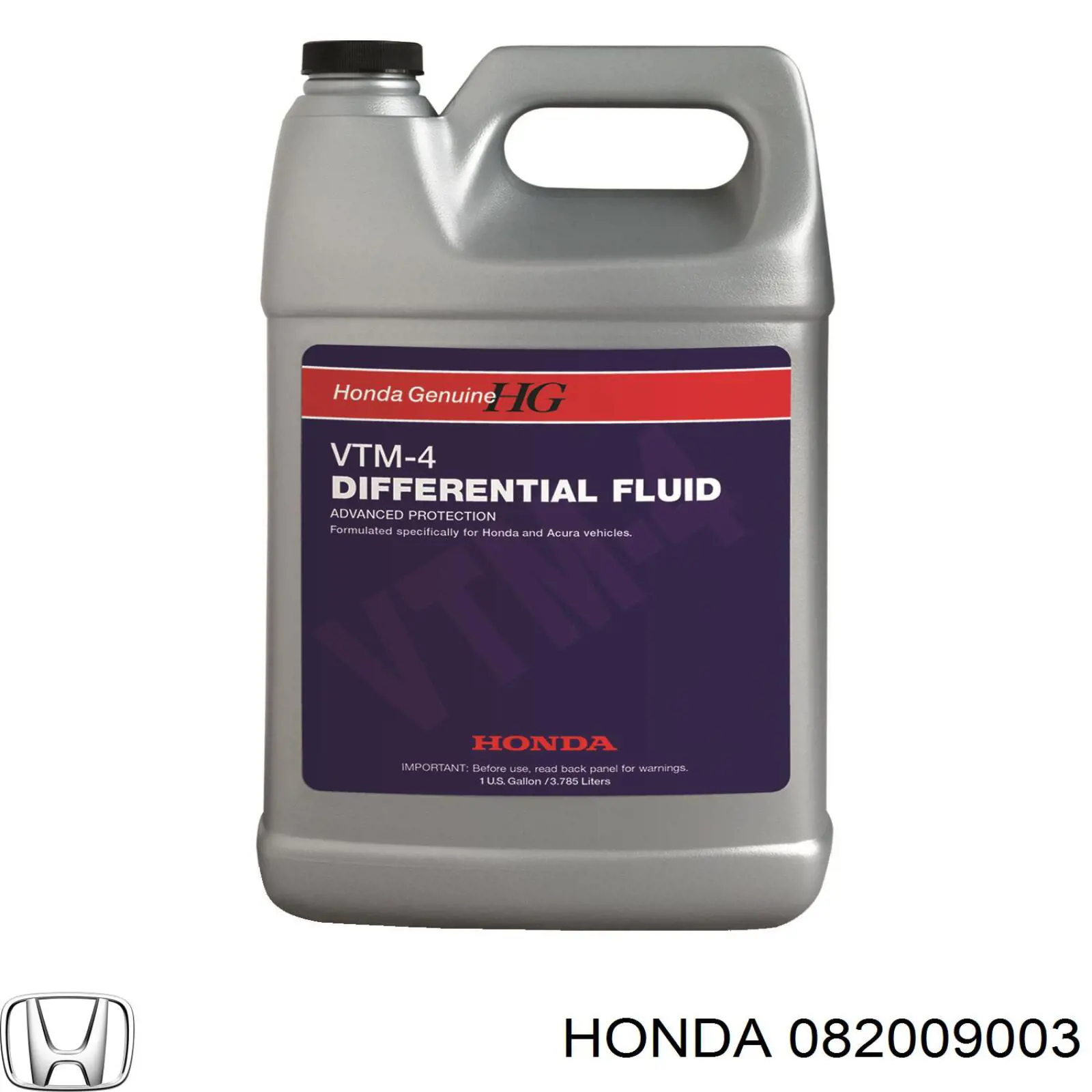  Масло трансмиссионное Honda ULTRA VTM-4F 3.785 л (082009003)