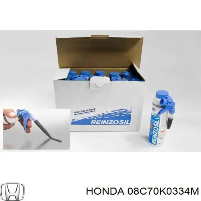 Высоко-температурный эластичный незастывающий герметик Honda 08C70K0334M цена, от 18.79 USD