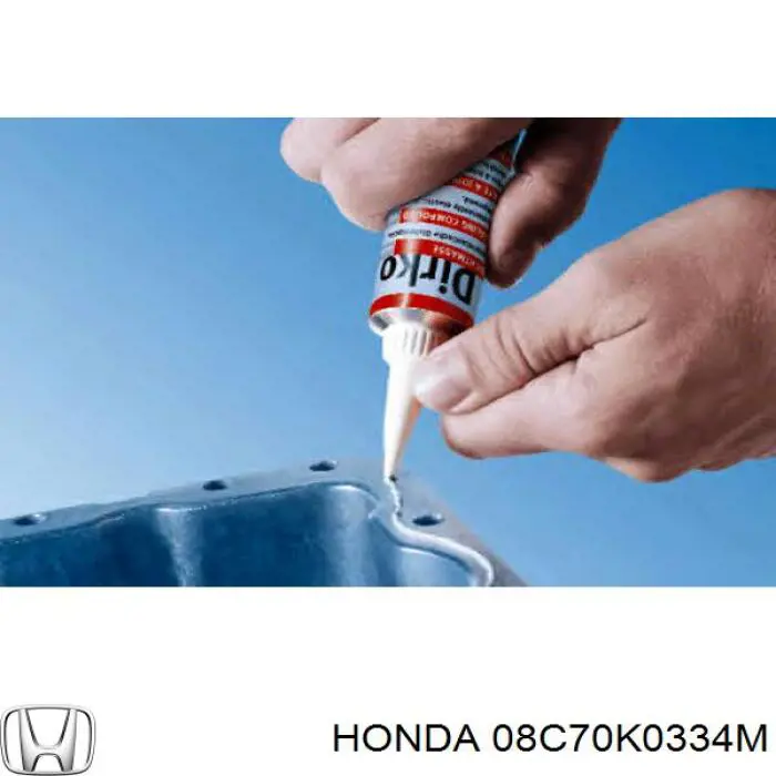 Купить 08C70K0334M Honda Герметик моторный термостойкий