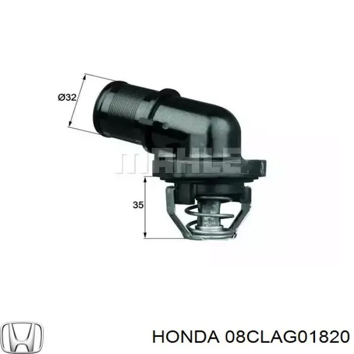 Купить 08CLAG01820 Honda Антифриз универсальный