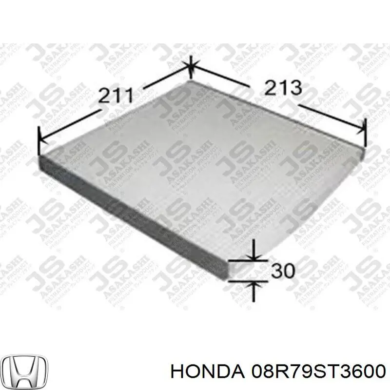 Фильтр салона 08R79ST3600 Honda