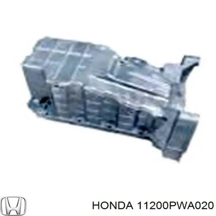 Panela de óleo de cárter do motor para Honda Jazz (GD)