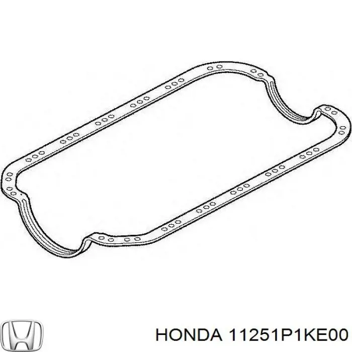 Прокладка поддона картера двигателя Honda 11251P1KE00
