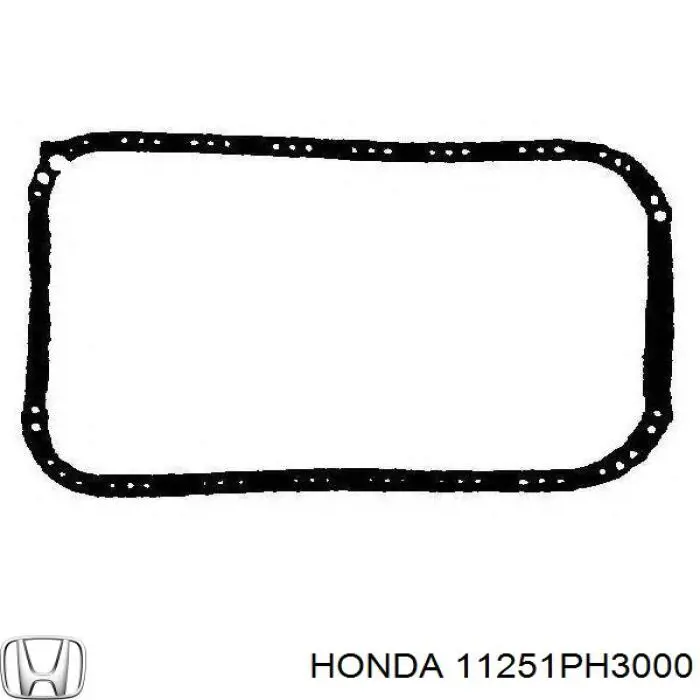 Прокладка поддона картера двигателя на Honda Accord III 